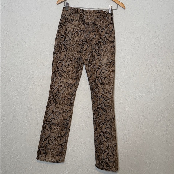 Reformation Peyton Snake High Rise Bootcut Jeans size 25 - Picture 7 of 14